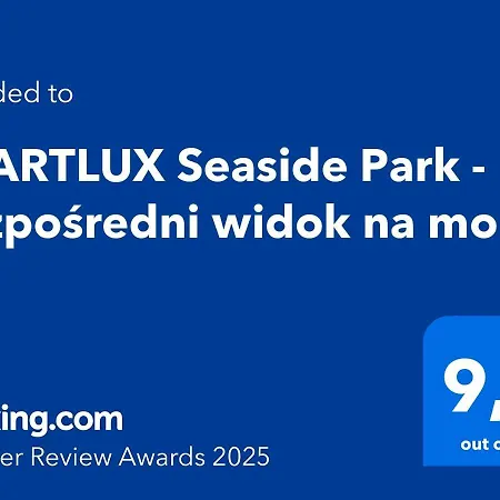 Apartlux Seaside Park - Bezposredni Widok Na Morze-2
